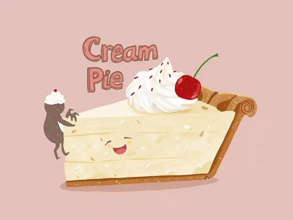 cream pie puns image