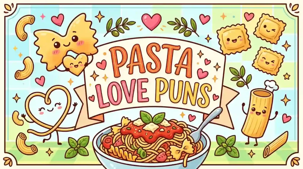 pasta love puns image