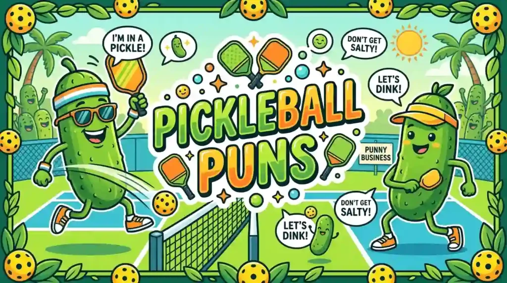 pickleball puns image