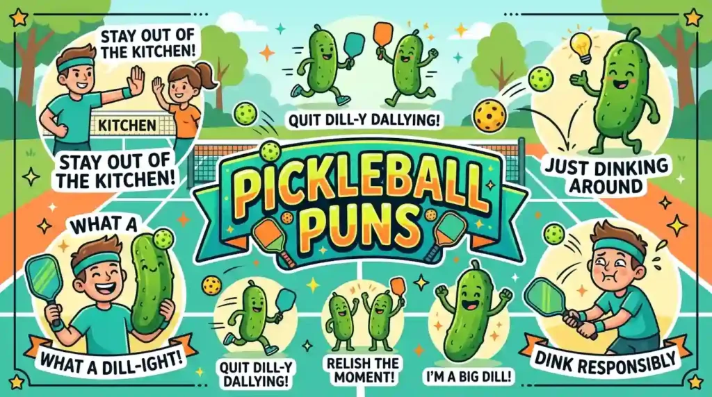 pickleball puns image