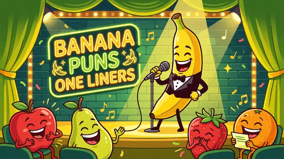 banana puns one liners image