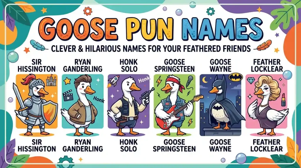 goose pun names​ image