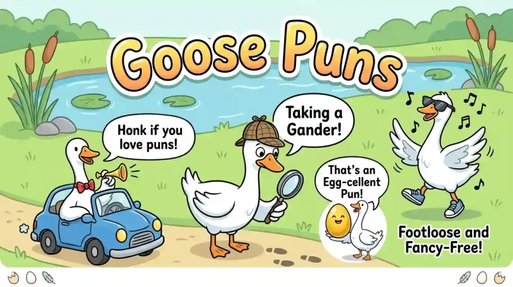 goose puns image