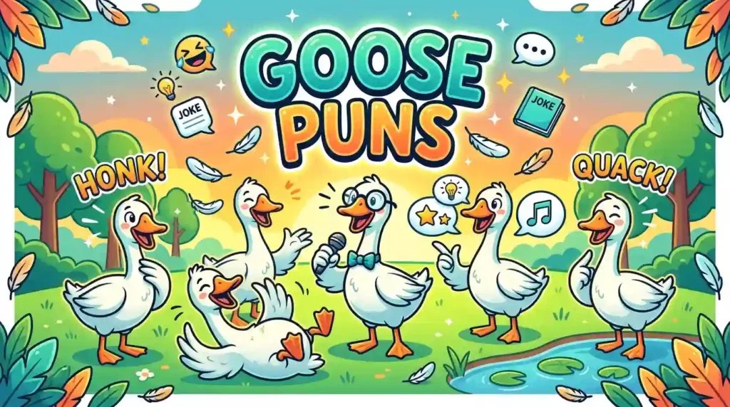 goose puns image