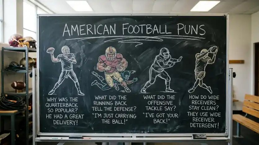 american football puns image