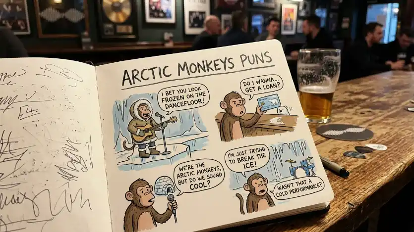 arctic monkeys puns image