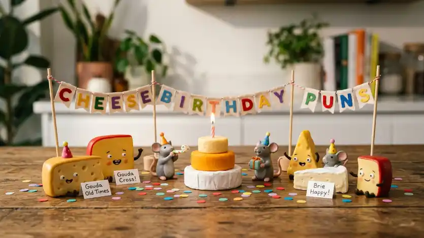 cheese birthday puns image