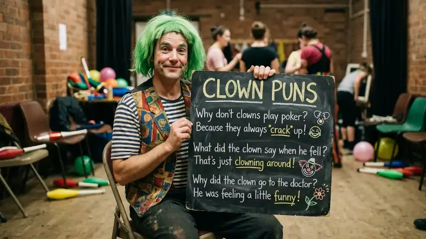 clown puns image