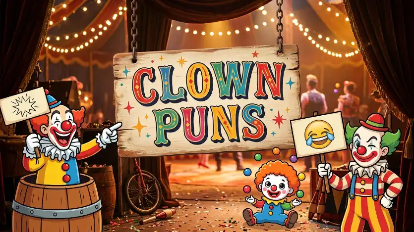 clown puns image