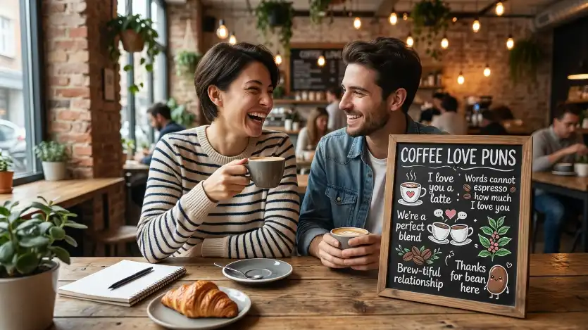 coffee love puns image
