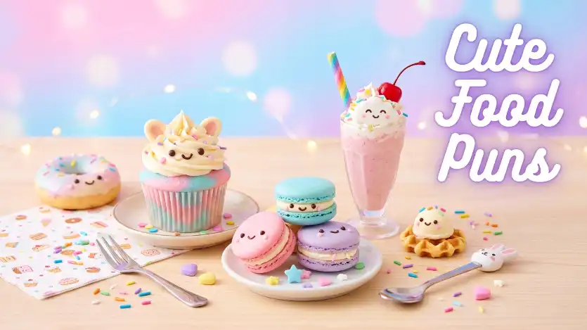 cute food puns image