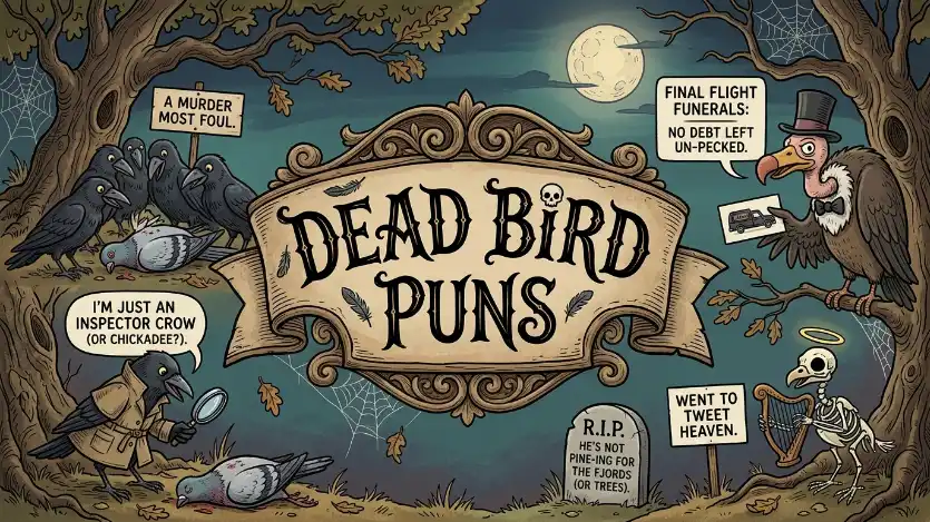 dead bird puns image