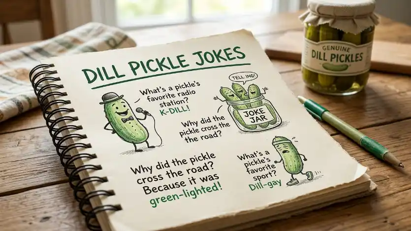 dill pickle jokes image