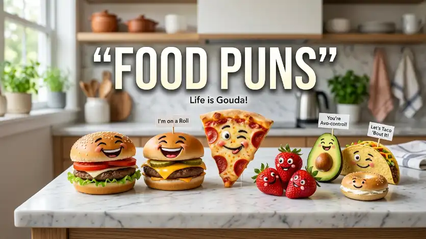 food puns image
