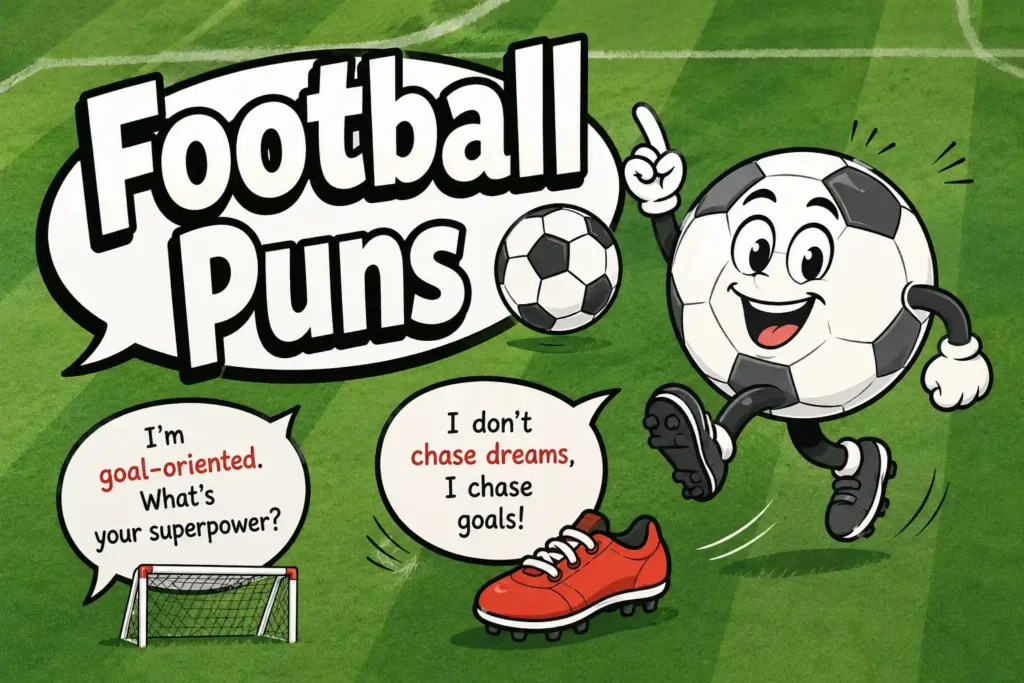 football puns image