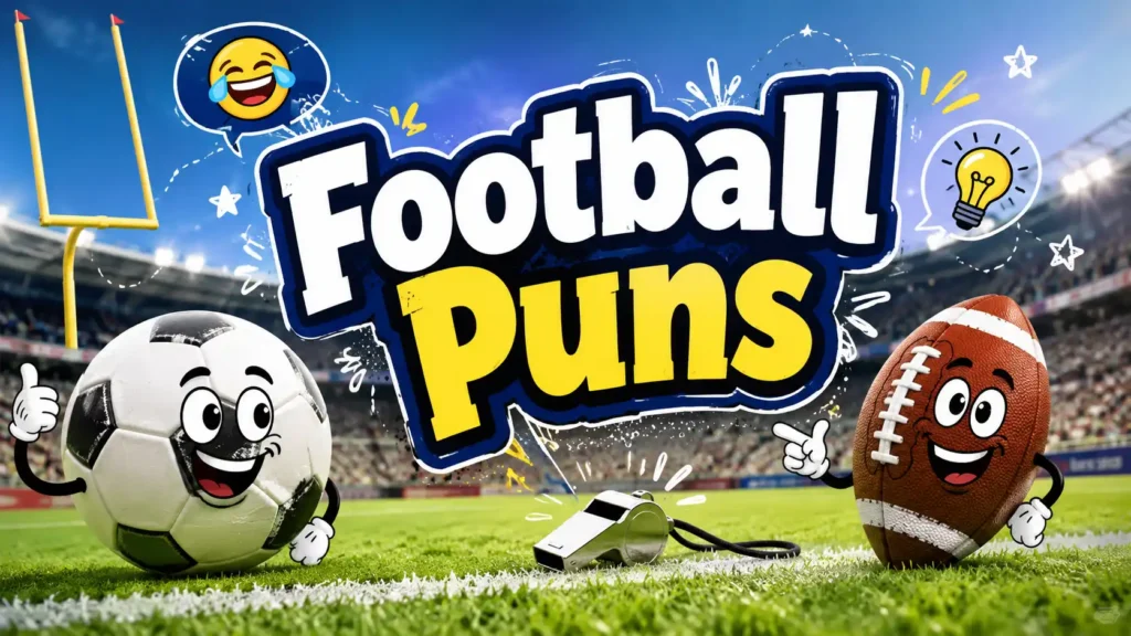 football puns image