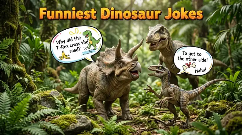 funniest dinosaur jokes image