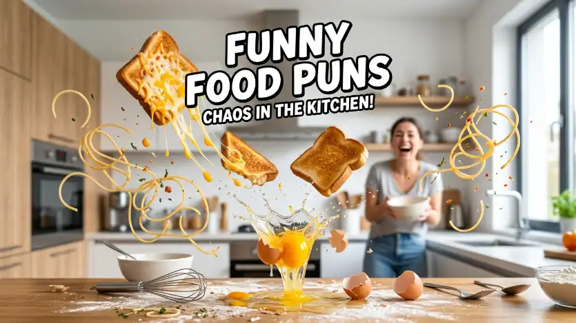 funny food puns image