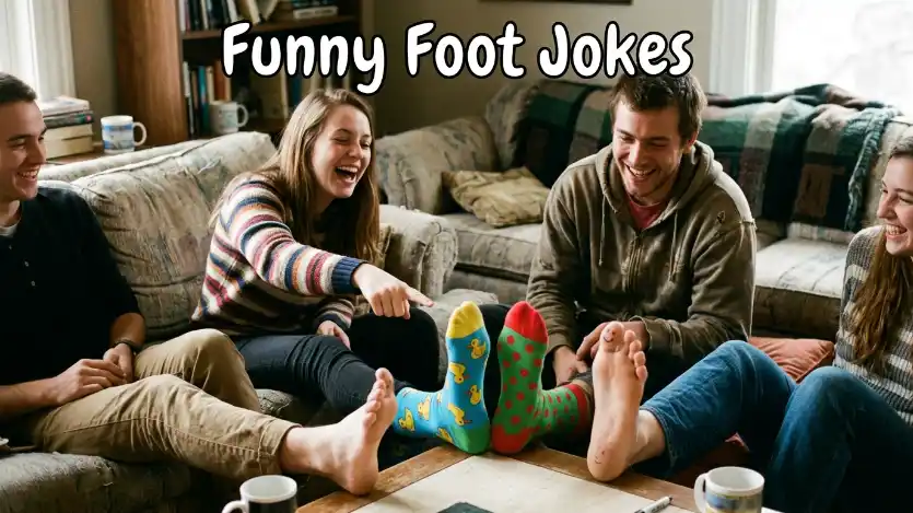 funny foot jokes image