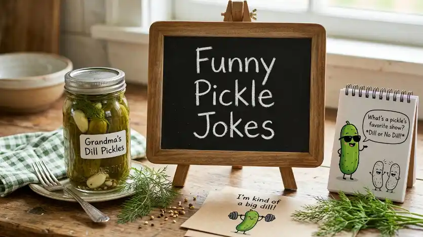 funny pickle jokes image
