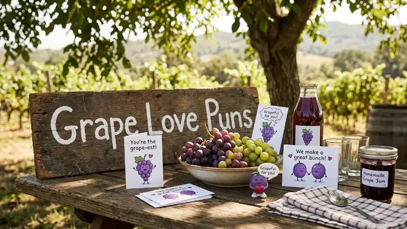 grape love puns image
