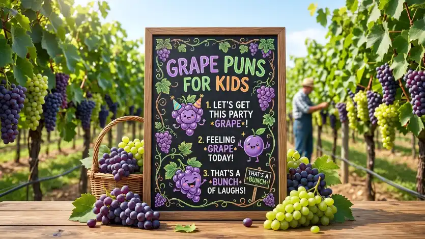 grape puns for kids image