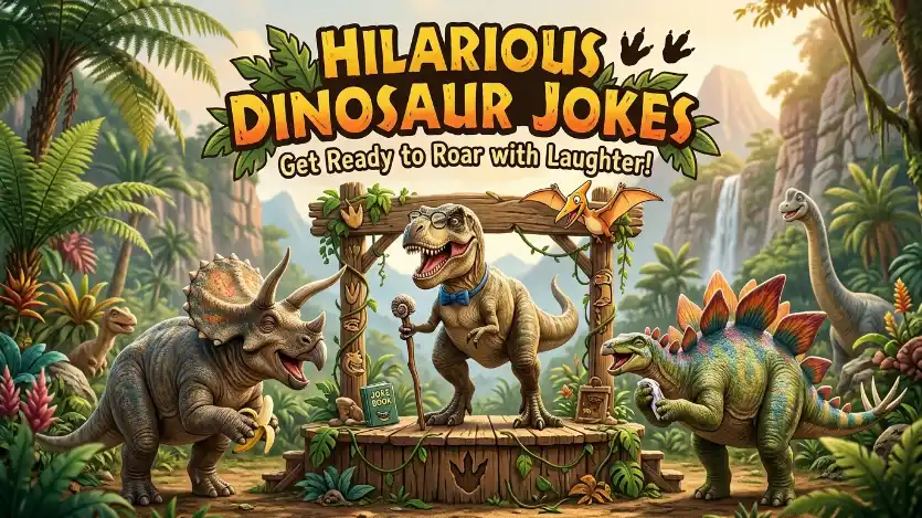hilarious dinosaur jokes image