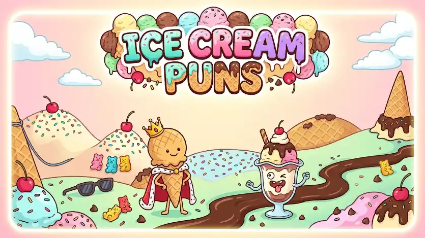 ice cream puns image