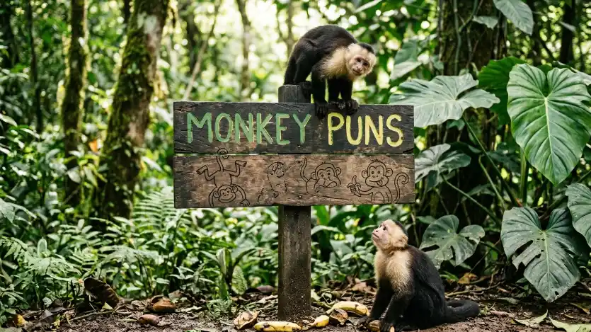 monkey puns image