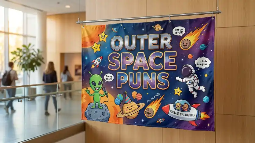 outer space puns image