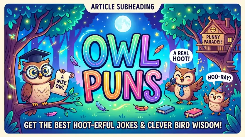 owl puns image