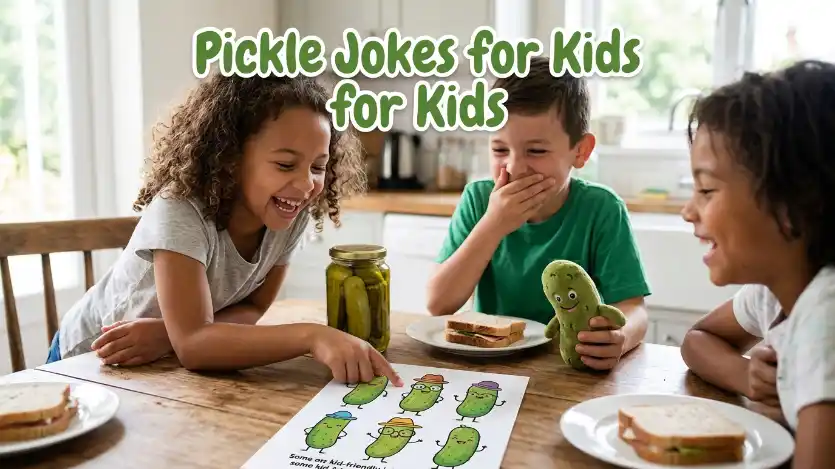 pickle jokes for kids image