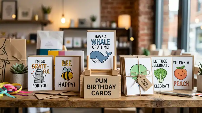 pun birthday card image