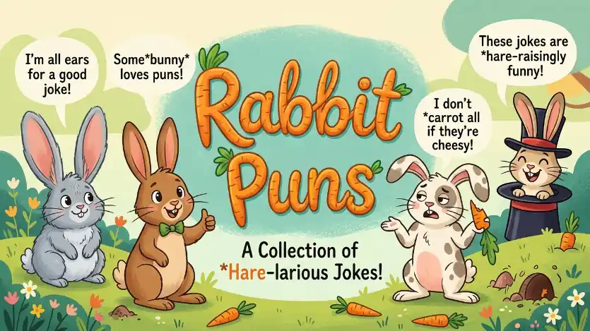 rabbit puns image