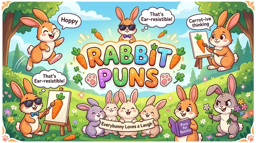 rabbit puns image