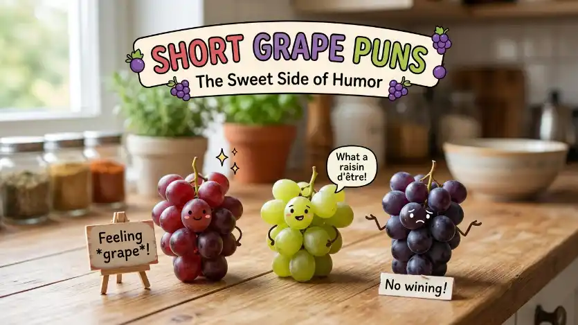 short grape puns image
