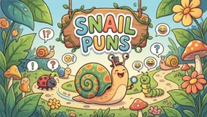 snail puns image