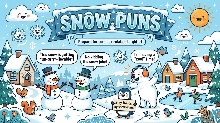 snow puns image