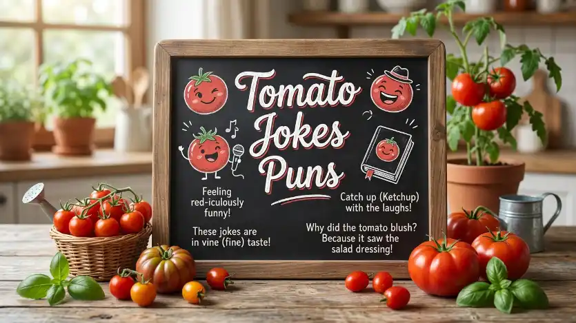 tomato jokes puns image