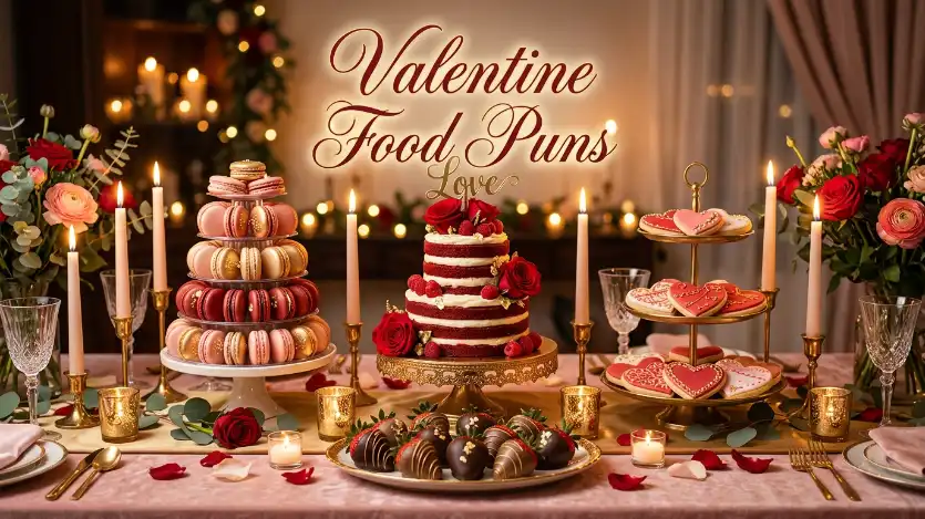 valentines day food puns image