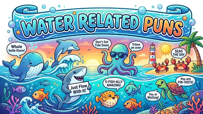 water related puns image