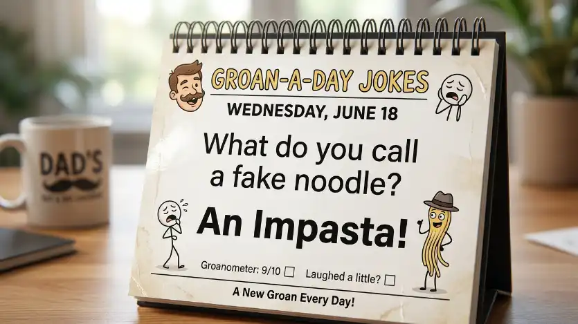 bad dad jokes calendar image