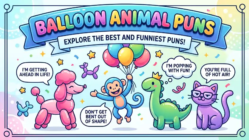 balloon animal puns image