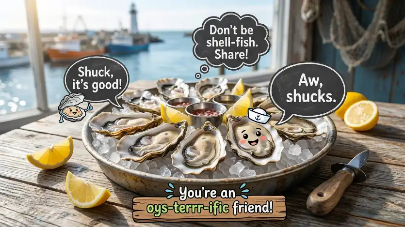 best oyster puns image