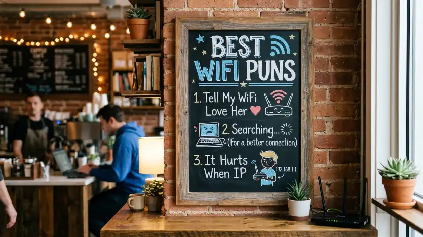 best wifi puns image