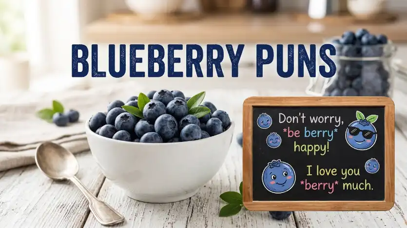 blueberry puns image