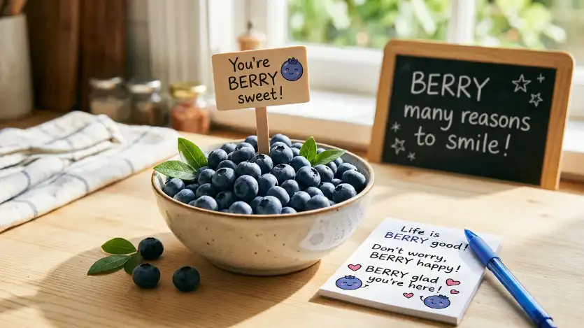 blueberry puns one liners image