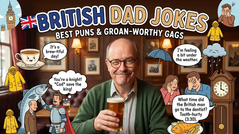 british dad jokes image