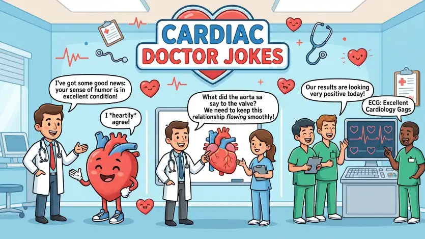 cardiac doctor jokes image