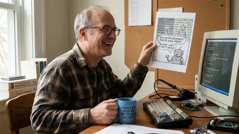 computer science dad jokes image